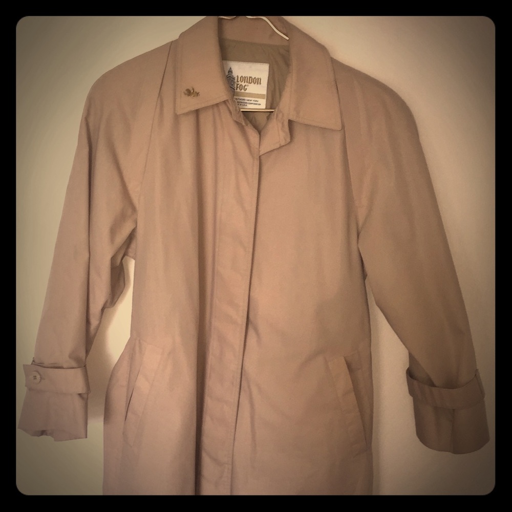 London fog trench coat